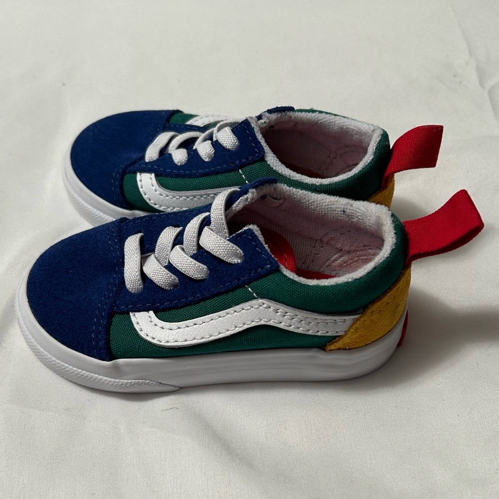 Vans Kids Sneakers - Blue, Green, Yellow, Red